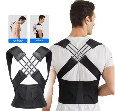 Kit 2 Corretores Posturais Unissex - Colete Cervical para Coluna