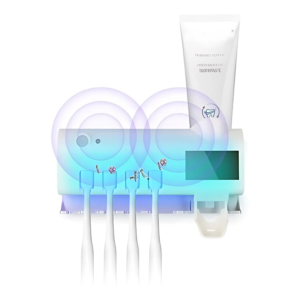 Suporte Escova de Dentes UV Esterilizador Antibacteriano Automático