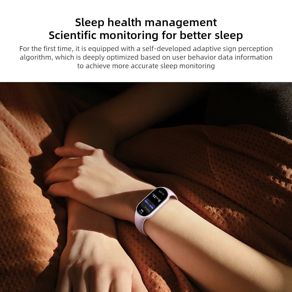 Xiaomi Smart Band 10 - Pulseira Inteligente 1.72" AMOLED com Monitor de Oxigênio e 21 Dias de Bateria