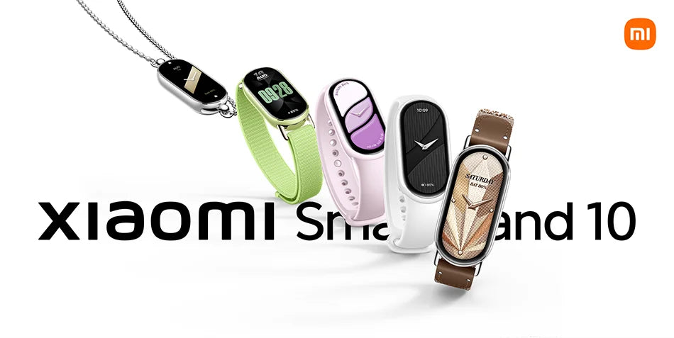 Xiaomi Smart Band 10 - Pulseira Inteligente 1.72" AMOLED com Monitor de Oxigênio e 21 Dias de Bateria