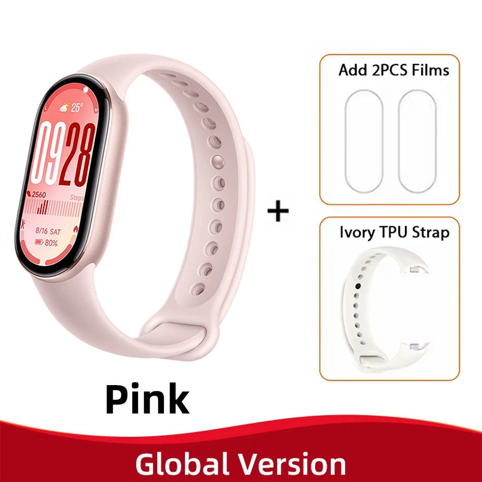 Xiaomi Smart Band 10 - Pulseira Inteligente 1.72" AMOLED com Monitor de Oxigênio e 21 Dias de Bateria