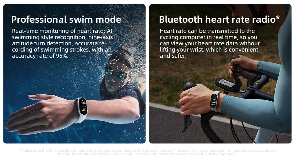 Xiaomi Smart Band 10 - Pulseira Inteligente 1.72" AMOLED com Monitor de Oxigênio e 21 Dias de Bateria