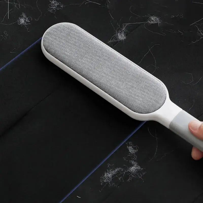 Removedor de Pelos Pet Dupla Face - Escova Eletrostática para Roupas e Móveis